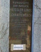 Friedrich geb. Schrattenbach; Heissler; Gindl; Schrattenbach