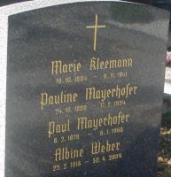 Kleemann; Mayerhofer; Weber