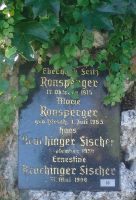 Ronsperger; Brachinger-Fischer; Ronsperger geb. Hirsch