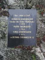 Lehenbauer; Neubauer; Steinkellner