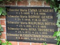 Lengert; Geyer; Röttig; Trosberg; Poschlod; Barmherzige Schwestern