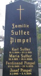 Sutter; Pimpel