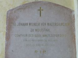 von Walterskirchen zu Wolfsthal; Malteserorden