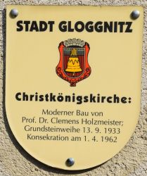 Christkönigskirche; Holzmeister; Information