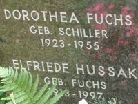 Fuchs geb. Schiller ; Hussak geb. Fuchs