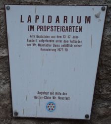 Lapidarium Domplatz Information