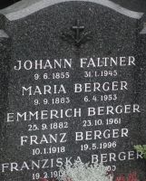 Faltner; Berger