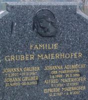 Adlbrecht geb. Maierhofer; Maierhofer; Gruber