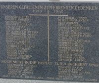 Kriegstote Kirchstetten - 2. Weltkrieg