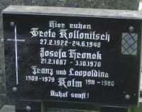 Kollonitsch; Hronek; Kolm
