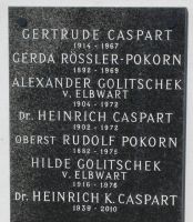 Golitschek von Elbwart; Caspart; Pokorn