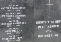 Pranghofer; Gstettner; Franzl; Miekota; Kammerer