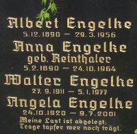 Engelke; Engelke geb. Reinthaler