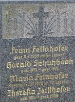 Fellnhofer; Felnhofer; Schuhböck; Zeitlhofer