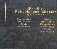 Reiterlehner; Riegler