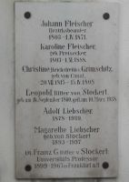 Fleischer; von Grimschitz; von Canal; Liebscher; von Stockert; Preisecker
