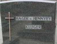 Hager von Hennyey; Kluger