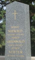 Niewald; Grünwald; Stifter
