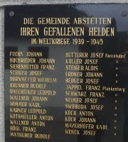 Kriegstote Abstetten - 2. Weltkrieg