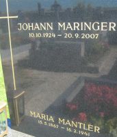 Maringer; Mantler