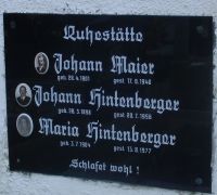 Hintenberger; Maier