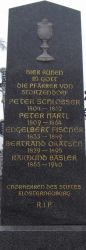Schlosser; Hartl; Fischer; Oratsch; Basler; Priestergrab