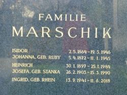 Marschik; Ruby; Stanka; Rhein
