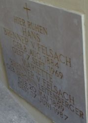 Brenner von Felsach; von Leitenberger