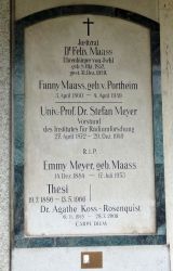 Maass; von Portheim; Meyer; Koss; Rosenquist