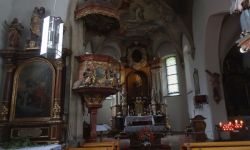 Schiff; Altar; Kanzel