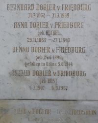Dobler von Friedburg; Dobler von Friedburg geb. Hückel; Dobler von Friedburg geb. Rust; von Foglar-Deinhardstein