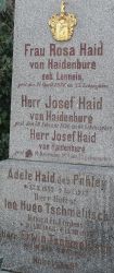 Haid von Haidenburg; Haid von Haidenburg geb. Lenneis; Haid geb. Pohley; Tschmelitsch