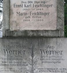 Werner; Werner geb. Gugenbichler; Feichtinger; Feichtinger geb. Fritze