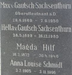 von Gautsch-Sachsenthurn; Hilf; Schmidt