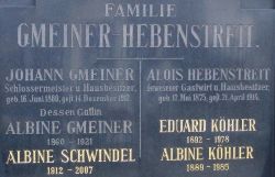 Gmeiner; Hebenstreit; Schwindel; Köhler