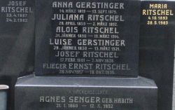 Gerstinger; Ritschel; Senger geb. Habith