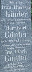 Günter; Günter geb. Bachner