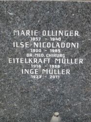 Ollinger; Nicoladoni; Müller