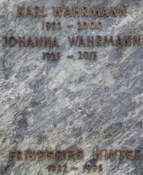 Wahrmann; Winter