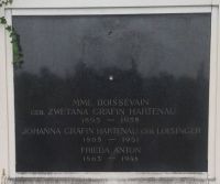 Boissevain; von Hartenau; Loisinger; Anton