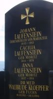 Laufenstein; Laufenstein geb. Moritz; Kloepfer geb. Fuchs