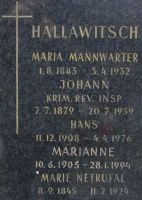 Mannwarter; Hallawitsch; Netrufal