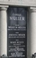 Müller; Müller geb. Dykiert; Müller geb. Schwalbach