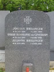 Brillinger; Hranilovic von Czetassin