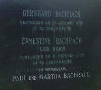 Bachrach; Bachrach geb. Böhm