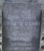 Drohomirecki von Howora; Hankiewicz von Habdank