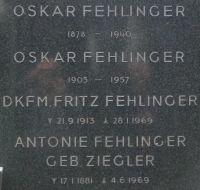 Fehlinger; Fehlinger geb. Ziegler