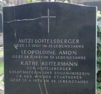 Loitelsberger; Amon; Reitermann geb. Loitelsberger