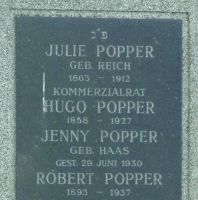 Popper; Popper geb. Reich; Popper geb. Haas