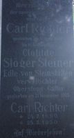 Richter; Stöger-Steiner von Steinstätten verw. Richter